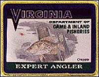 Expert Angler Award Patch